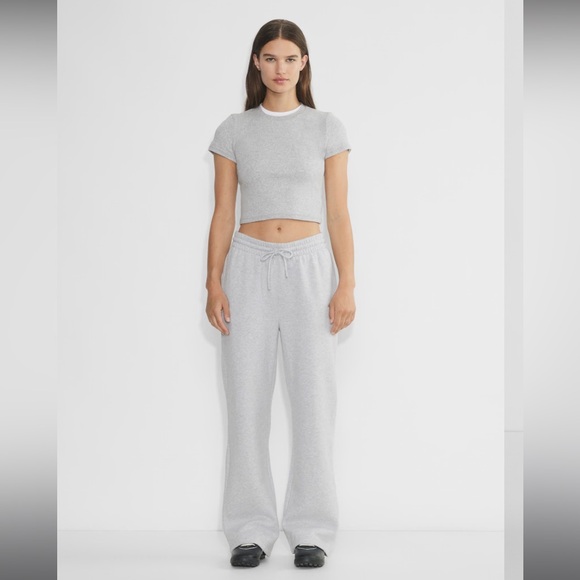 Aritzia TNA Sweatfleece Cozy Fleece Boyfriend Fit Sweatpant - Picture 4 of 6